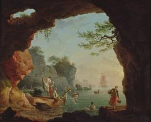 The Bathers (Joseph Vernet) - Muzeo.com
