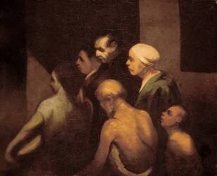 The beggars (Honoré Daumier) - Muzeo.com