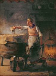 The Boiler (Jean-François Millet) - Muzeo.com