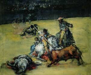 The Bullfight (Francisco de Goya) - Muzeo.com