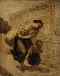 The Burden (Honoré Daumier) - Muzeo.com