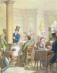 The Cafe de Commerce (Georg Emanuel Opitz) - Muzeo.com