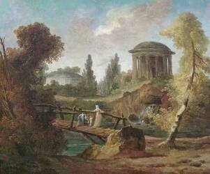 The Cascades at Tivoli (Hubert Robert) - Muzeo.com