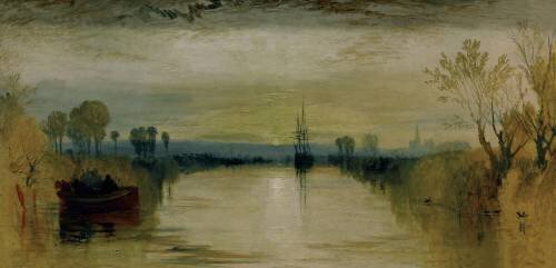 The Chichester Canal (Joseph Mallord William Turner) - Muzeo.com