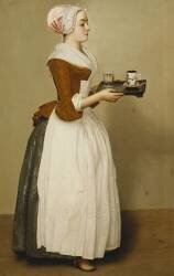The Chocolate Girl (Jean-Etienne Liotard) - Muzeo.com