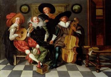 The Concert (Pieter Jacob Codde) - Muzeo.com