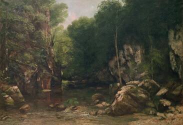 The Covered Stream (Gustave Courbet) - Muzeo.com