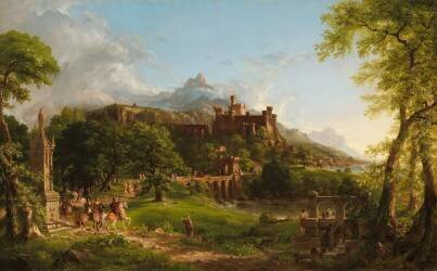 The Departure (Thomas Cole) - Muzeo.com