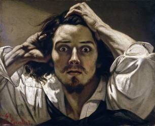 The Desperate Man (Gustave Courbet) - Muzeo.com