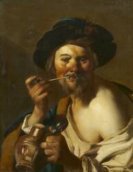 The Drinker (Dirck van Baburen) - Muzeo.com