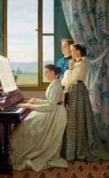 The Folk Song (Silvestro Lega) - Muzeo.com