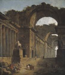 The Fountains (Hubert Robert) - Muzeo.com