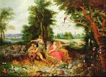 The Four Elements (Jan van Kessel) - Muzeo.com