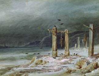 The Gallows (Pierre Luc Charles Ciceri) - Muzeo.com