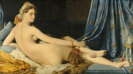 The Great Odalisque (Jean-Auguste-Dominique Ingres) - Muzeo.com