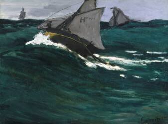The Green Wave (Claude Monet) - Muzeo.com