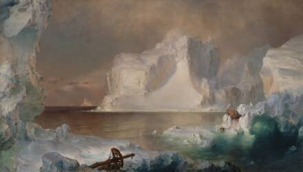 The Icebergs (Frederic Edwin Church) - Muzeo.com