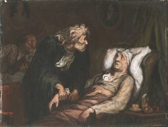 The Imaginary Illness (Honoré Daumier) - Muzeo.com