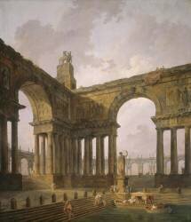 The Landing Place (Hubert Robert) - Muzeo.com