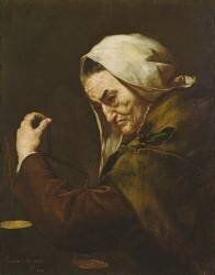 The Old Usurer (Jusepe de Ribera) - Muzeo.com