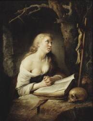 The Penitent Magdalen (Gérard Dou) - Muzeo.com