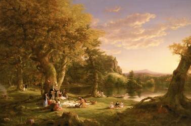The Picnic (Thomas Cole) - Muzeo.com