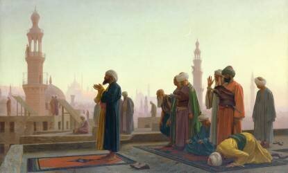The Prayer (Jean-Léon Gérôme) - Muzeo.com