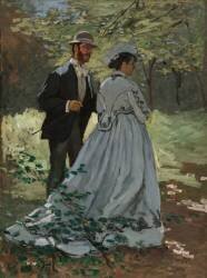 The Promenaders (Claude Monet) - Muzeo.com