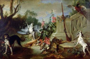 The Return of the Hunt (Jean-Baptiste Oudry) - Muzeo.com