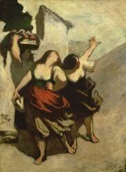 The Ribalds (Honoré Daumier) - Muzeo.com