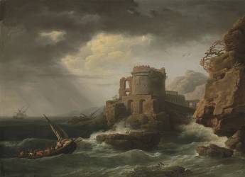 The Shipwreck (Joseph Vernet) - Muzeo.com