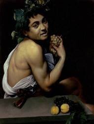 The Sick Bacchus (Caravaggio) - Muzeo.com