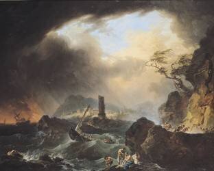 The Storm (Francois Valentin Gazard) - Muzeo.com