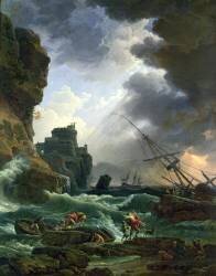 The Storm (Joseph Vernet) - Muzeo.com