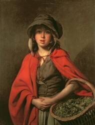 The Watercress Girl (Johan Zoffany) - Muzeo.com