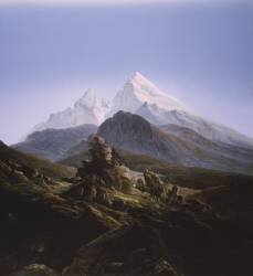 The Watzmann (Caspar David Friedrich) - Muzeo.com