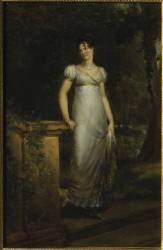 Thérèse-Mathilde-Amélie, duchesse de Mecklembourg-Strelitz, princesse de Tour et Taxis (1774-1839) (François Gérard) - Muzeo.com