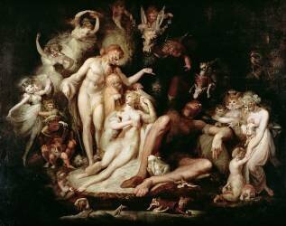 Titania's Awakening (Johann Heinrich Füssli) - Muzeo.com