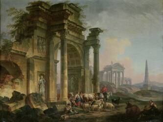 Triumphal Arch (Pierre-Antoine Demachy) - Muzeo.com