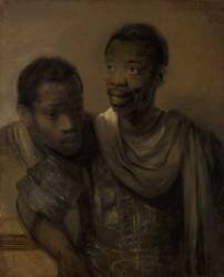 Two African Men (Rembrandt) - Muzeo.com