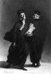 Two Lawyers (Honoré Daumier) - Muzeo.com