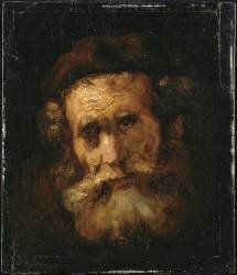 Un rabbin (Rembrandt) - Muzeo.com