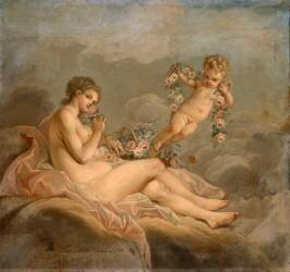 Vénus et l'Amour (François Boucher) - Muzeo.com
