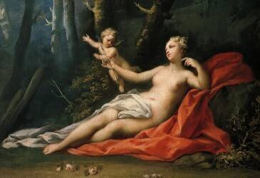 Venus and Cupid (Jacopo Amigoni) - Muzeo.com