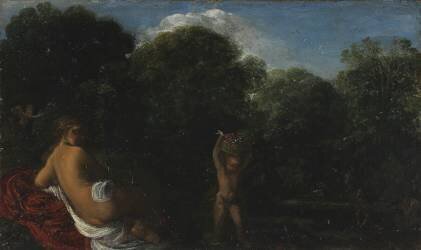 Venus and Cupid (Adam Elsheimer) - Muzeo.com