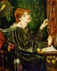 Veronica Veronese (Dante Gabriel Rossetti) - Muzeo.com