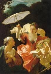 Vertumne et Pomone (Jean Ranc) - Muzeo.com