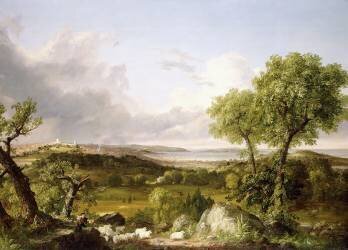 View of Boston (Thomas Cole) - Muzeo.com