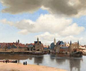 View of Delft (Johannes Vermeer) - Muzeo.com