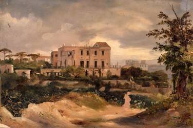 Villa à Naples (Giovanni Carlo Bevilacqua) - Muzeo.com